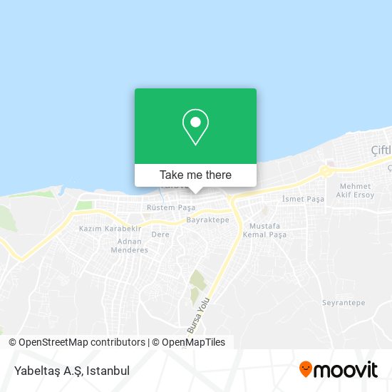 Yabeltaş A.Ş map