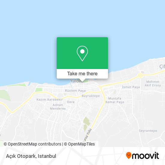 Açık Otopark map