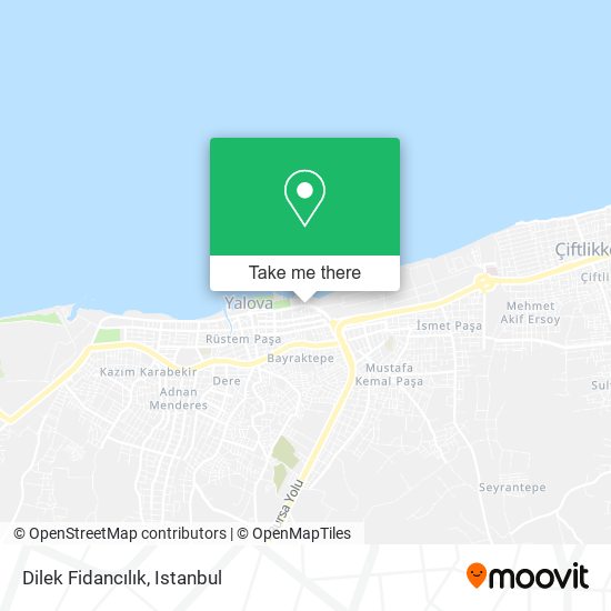Dilek Fidancılık map