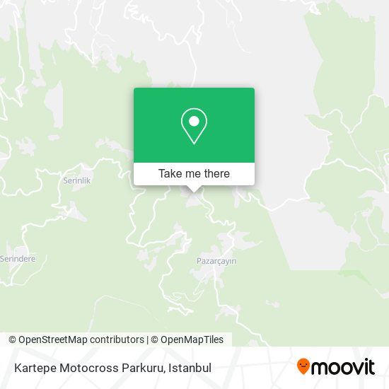 Kartepe Motocross Parkuru map