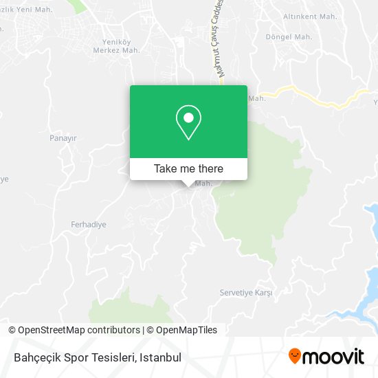 Bahçeçik Spor Tesisleri map
