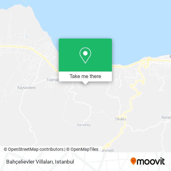 Bahçelievler Villaları map