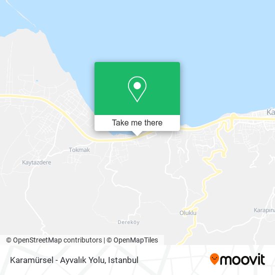 Karamürsel - Ayvalık Yolu map