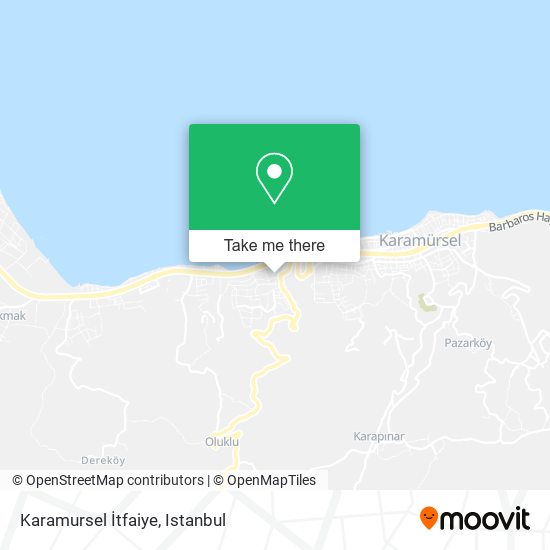 Karamursel İtfaiye map