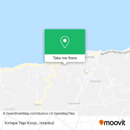 Kırtepe Yapı Koop. map