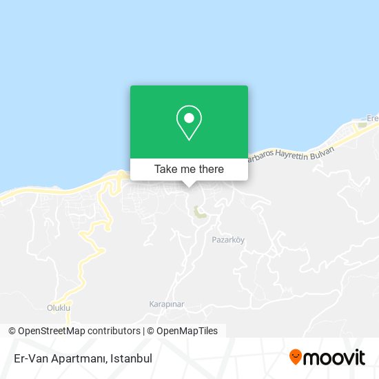 Er-Van Apartmanı map