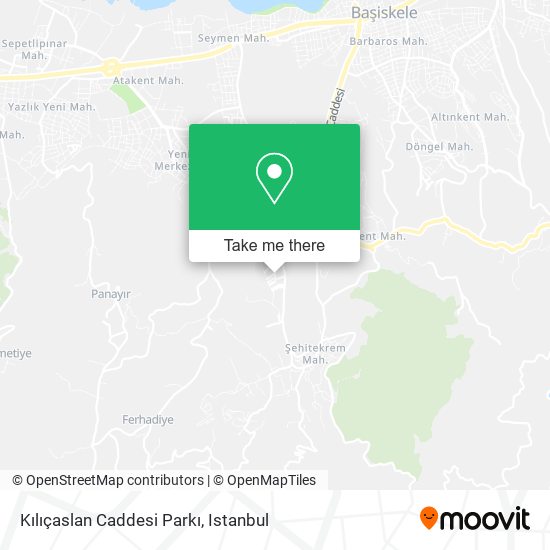 Kılıçaslan Caddesi Parkı map