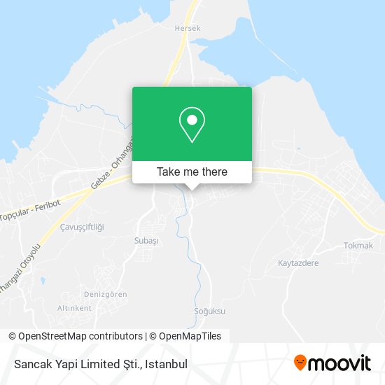 Sancak Yapi Limited Şti. map