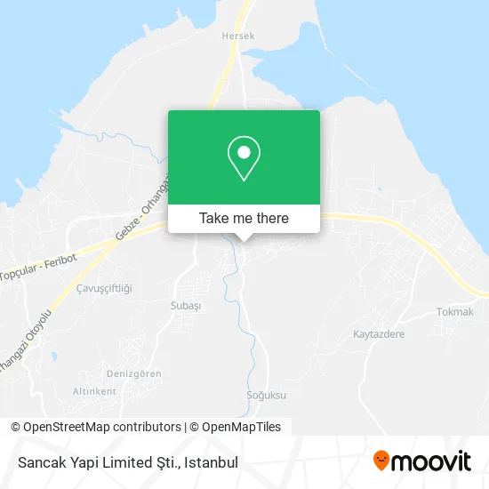 Sancak Yapi Limited Şti. map