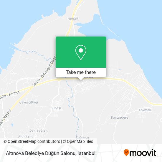 Altınova Belediye Düğün Salonu map