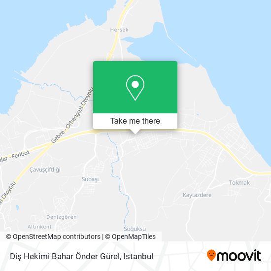 Diş Hekimi Bahar Önder Gürel map