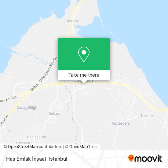 Has Emlak İnşaat map