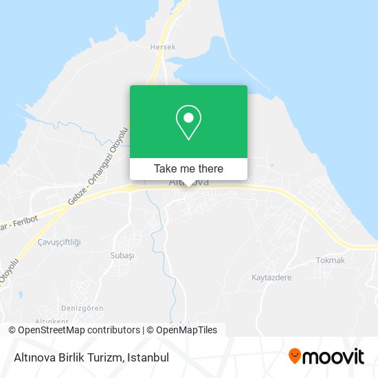 Altınova Birlik Turizm map