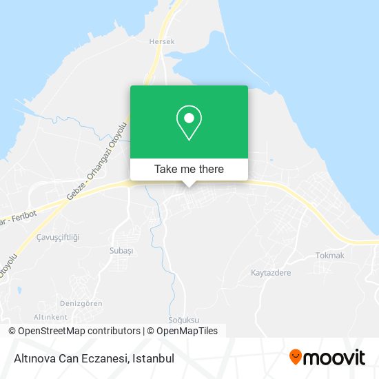 Altınova Can Eczanesi map