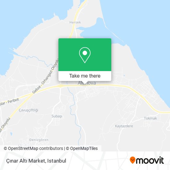 Çınar Altı Market map