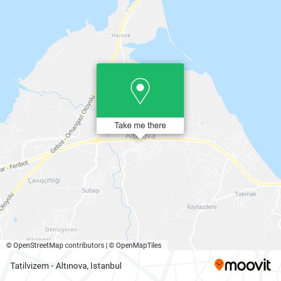 Tatilvizem - Altınova map