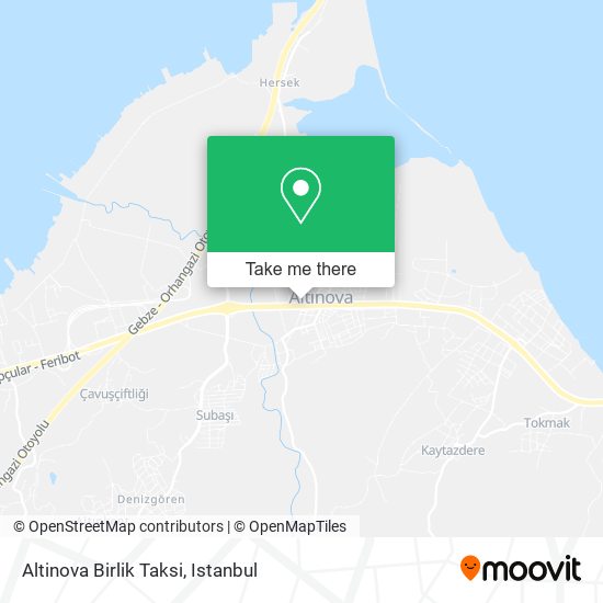 Altinova Birlik Taksi map