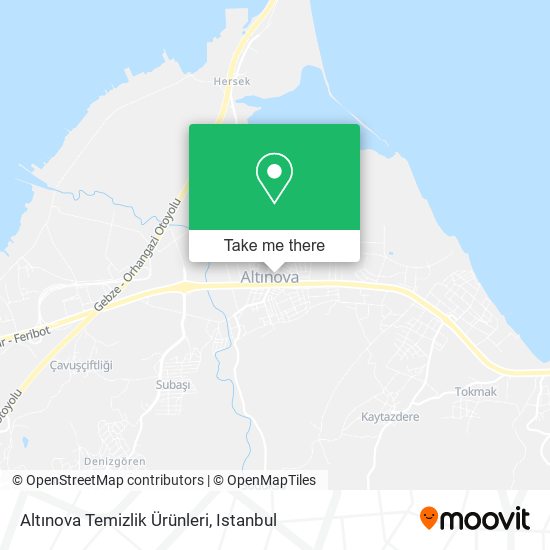 Altınova Temizlik Ürünleri map