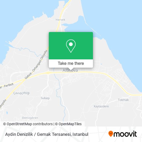 Aydin Denizilik / Gemak Tersanesi map