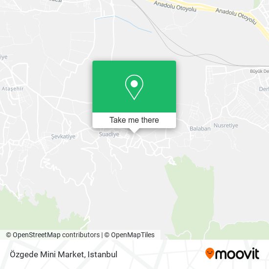 Özgede Mini Market map