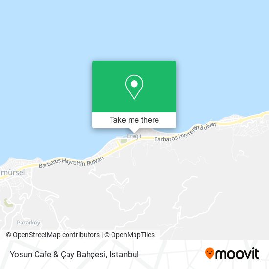 Yosun Cafe & Çay Bahçesi map