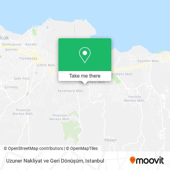 Uzuner Nakliyat ve Geri Dönüşüm map