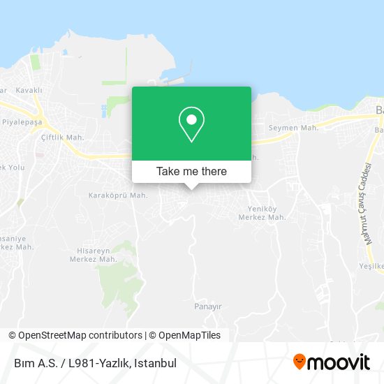 Bım A.S. / L981-Yazlık map