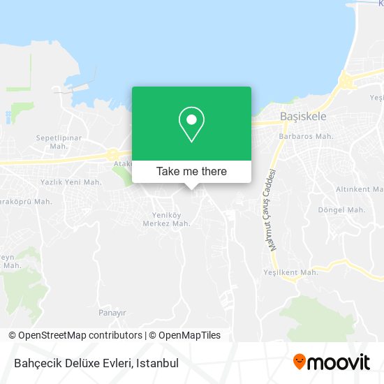 Bahçecik Delüxe Evleri map