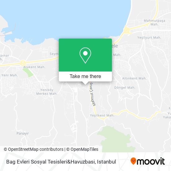 Bag Evleri Sosyal Tesisleri&Havuzbasi map
