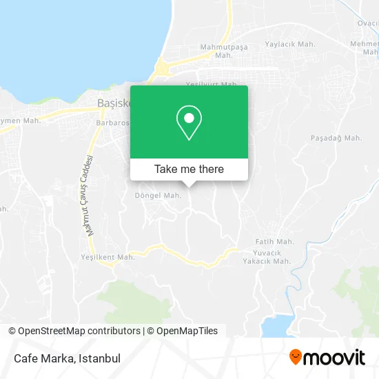 Cafe Marka map