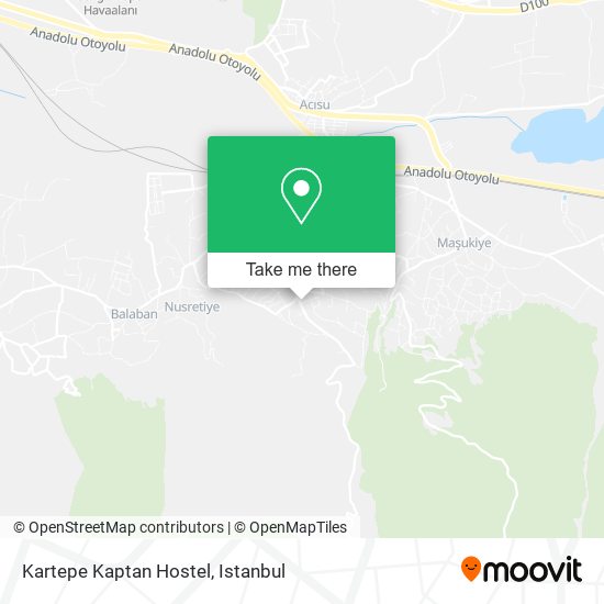 Kartepe Kaptan Hostel map