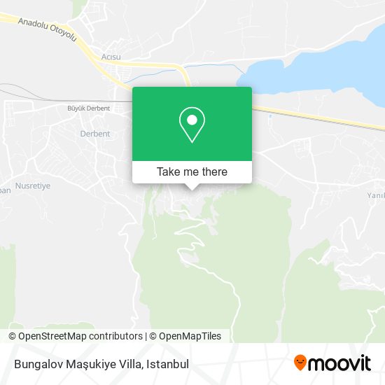 Bungalov Maşukiye Villa map