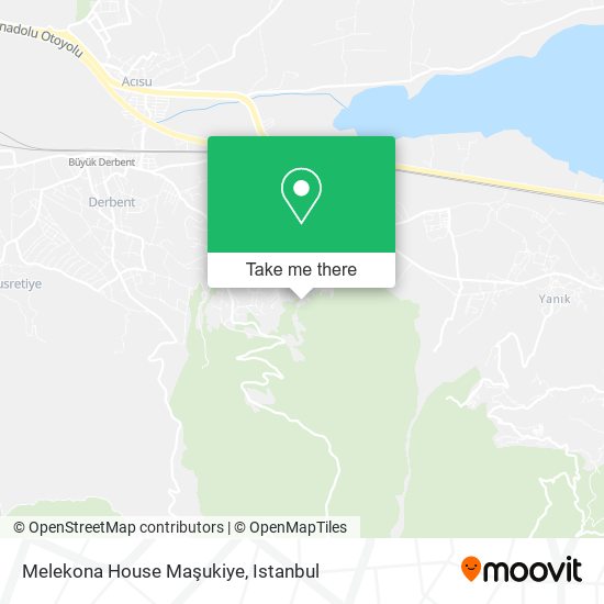 Melekona House Maşukiye map