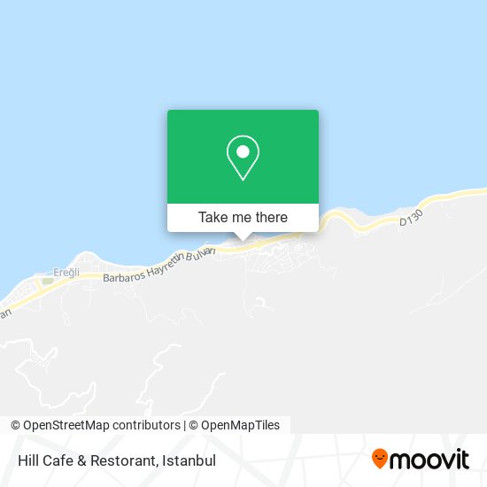 Hill Cafe & Restorant map