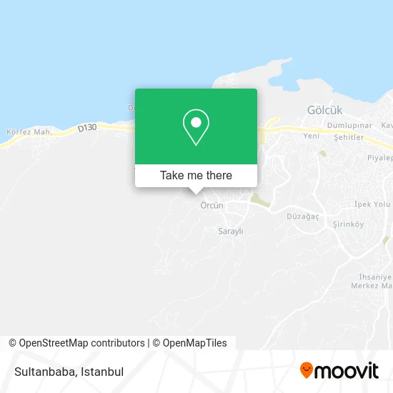 Sultanbaba map