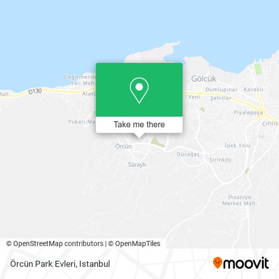 Örcün Park Evleri map