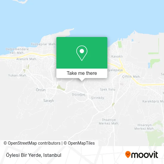 Öylesi Bir Yerde map