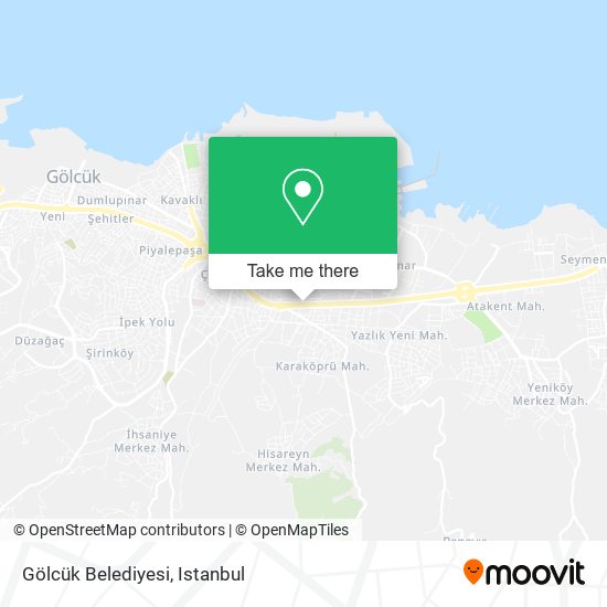Gölcük Belediyesi map