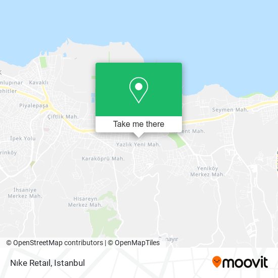 Nıke Retaıl map