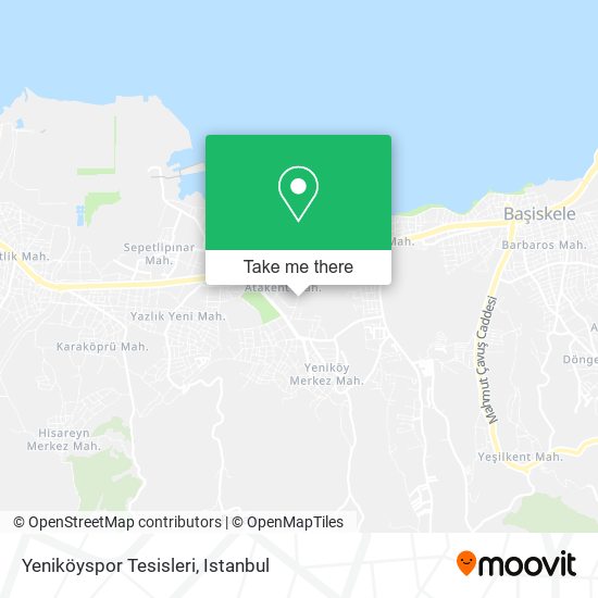 Yeniköyspor Tesisleri map