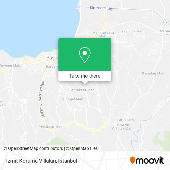 Izmit Koruma Villaları map