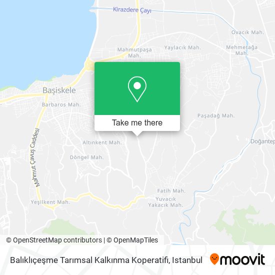 Balıklıçeşme Tarımsal Kalkınma Koperatifi map