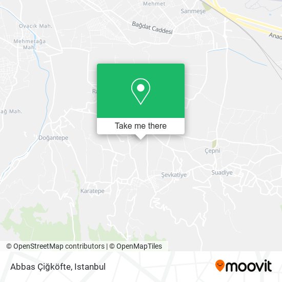 Abbas Çiğköfte map