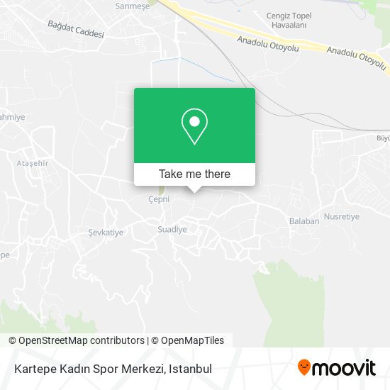 Kartepe Kadın Spor Merkezi map