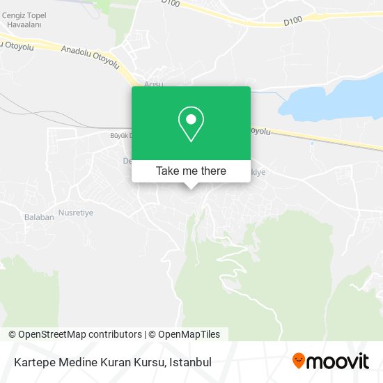 Kartepe Medine Kuran Kursu map