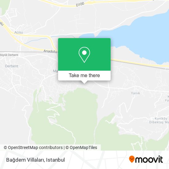 Bağdem Villaları map