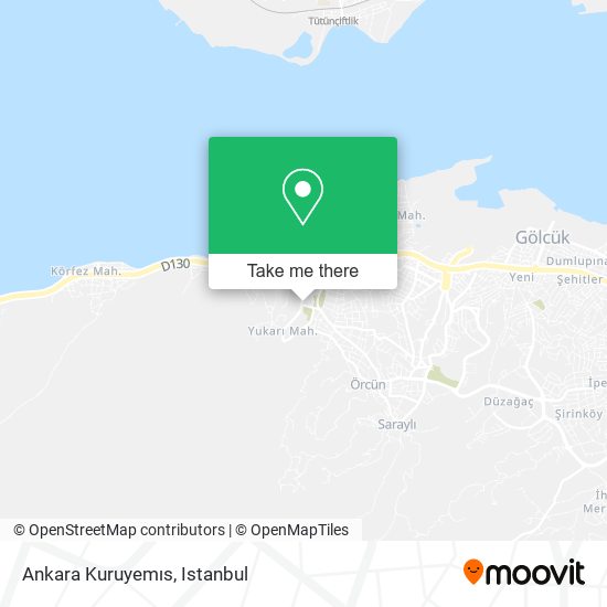 Ankara Kuruyemıs map