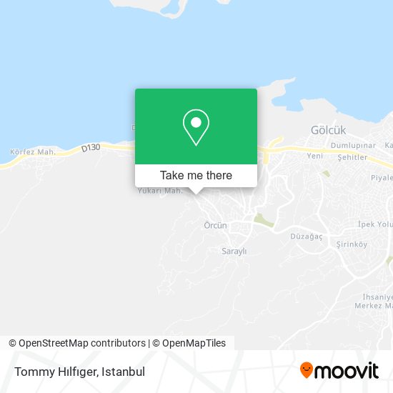 Tommy Hılfıger map
