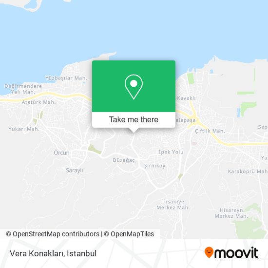 Vera Konakları map