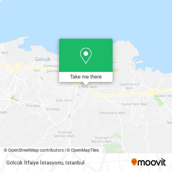 Gölcük İtfaiye İstasyonu map